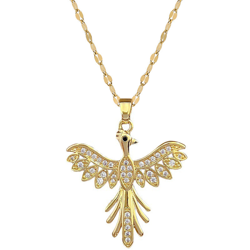 Moon Geometric Stainless Steel Stainless Steel Necklaces