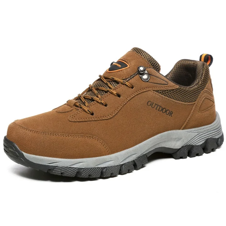 Men’s good arch support outdoor breathable walking shoes