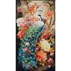 Peacock - Full Embroidery 2 Strands 16CT Stamped Cross Stitch - 73*119CM - Large Size