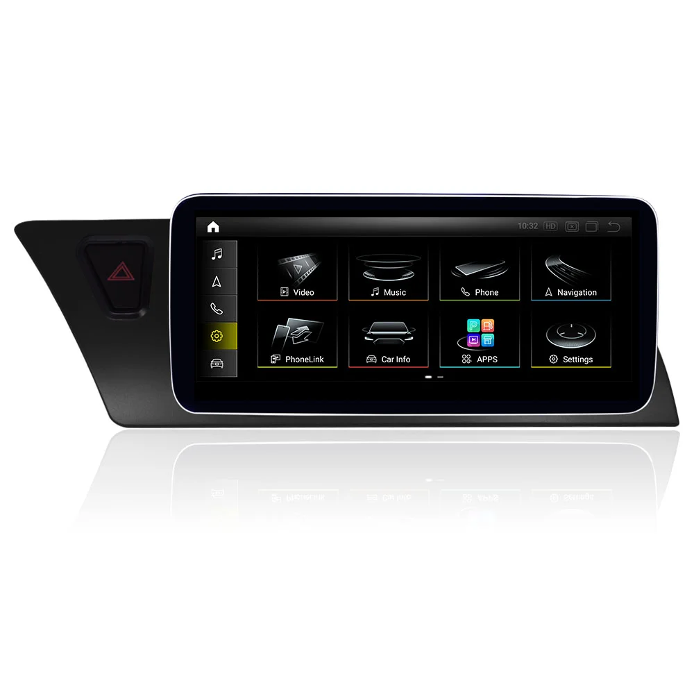 F&uuml;r AUDI  A4 A5 S4 RS5 B8 Android Bildschirm Apple CarPlay Autoradio Car Stereo GPS 