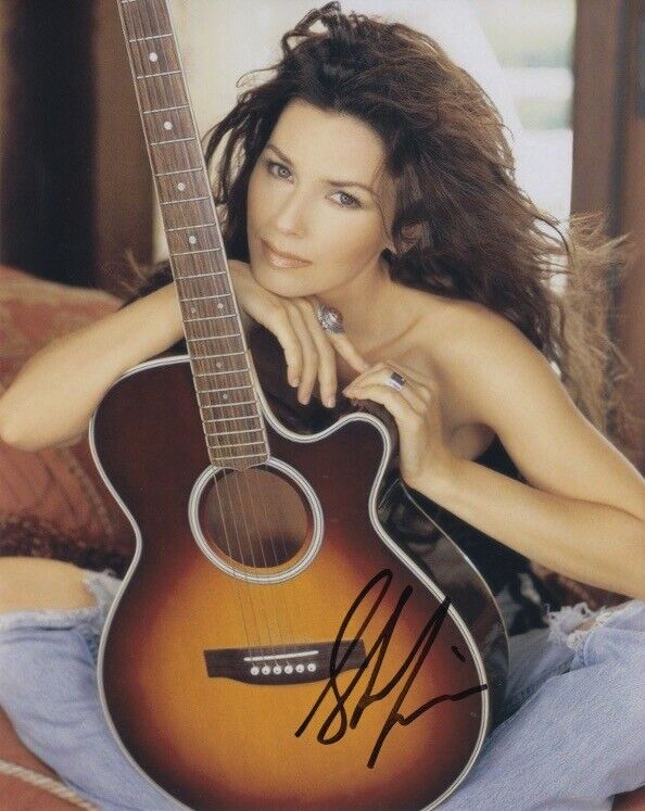 Shania Twain signed 8x10 Photo Poster painting Classic!