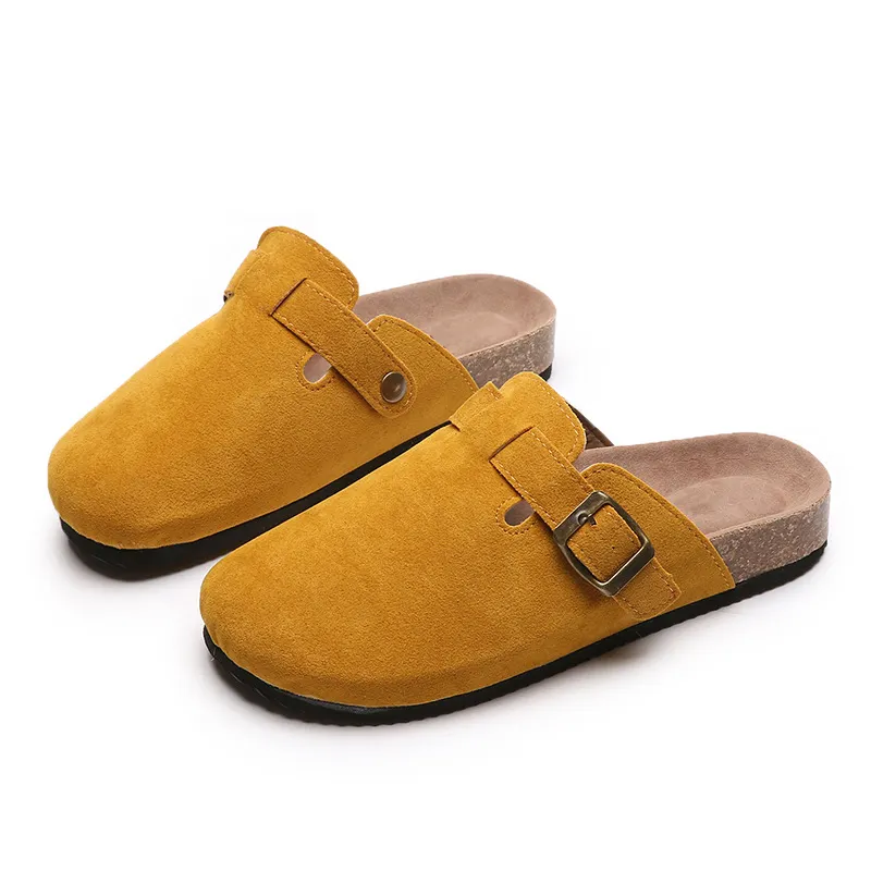 Breakj Breakj Slippers Female Couple Softwood Tug Wish Large Size Roman Shoes Casual Half-Dragging Lazy Shoes Trend