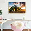 (5 Sizes)Tractor  - Full Square Diamond Painting