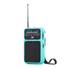 Portable Pocket AM FM Radio Battery Operated Pointer Radio Built-in Speaker