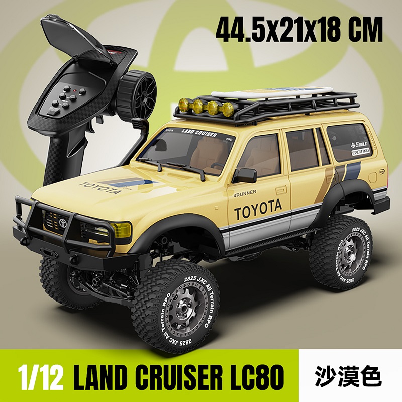 JXC 5826 Coche RC Escalador de Rocas de Alta Velocidad 1/12 RTR