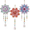3PCS Diamond Painting Mandala Double Sided  Art Pendant