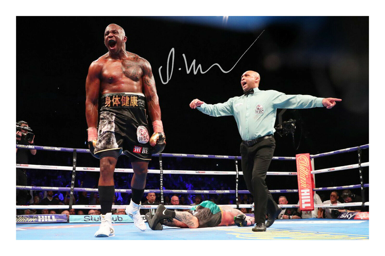 Dillian Whyte Signed Photo Poster painting Print Poster Autograph Heavyweight Boxing