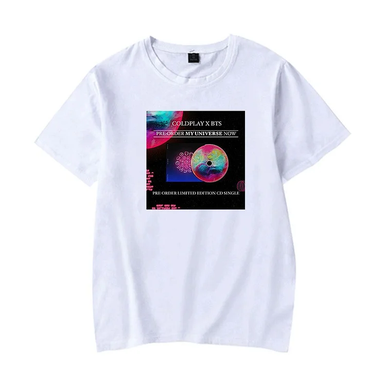 Coldplay X 방탄소년단 My Universe Print T-shirt