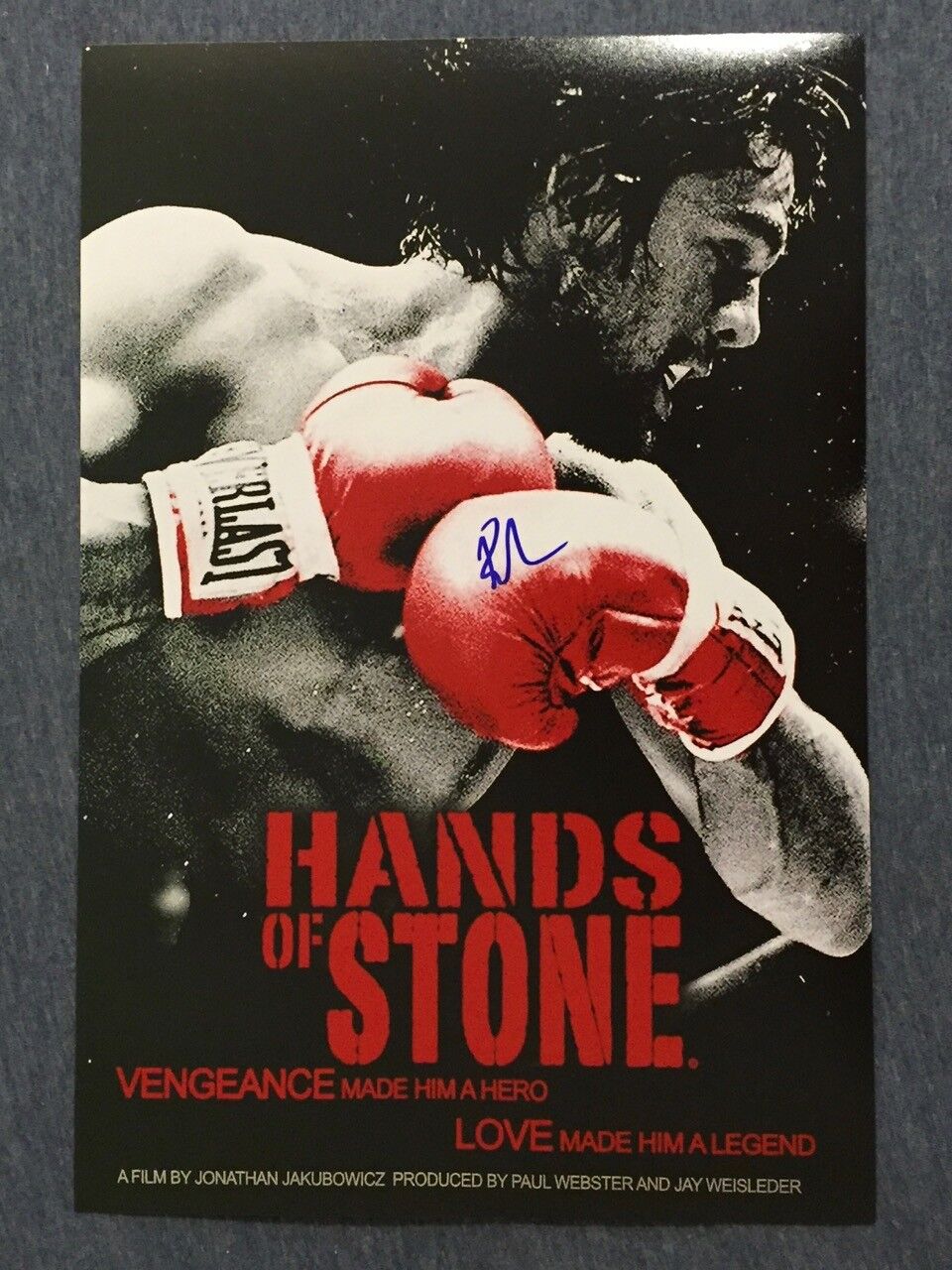 Edgar Ramirez Signed Autographed 10X15 Photo Poster painting HANDS OF STONE Roberto Duran COA