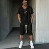 Men's Athleisure Fusion T-Shirt Shorts Set by Inlyline