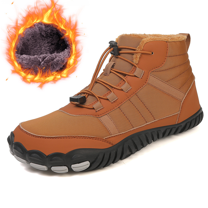 Fleece Warm Waterproof Non-slip Outdoor Large Size Boots