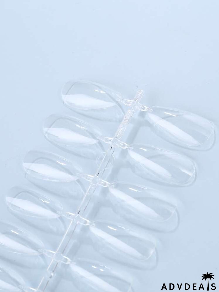 504pcs Clear Fake Nail