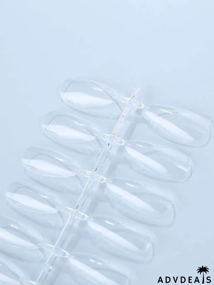 504pcs Clear Fake Nail