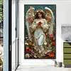 Kit de peinture diamant&eacute;e Angel Full DIY 5D carr&eacute; pour adulte 40*70cm