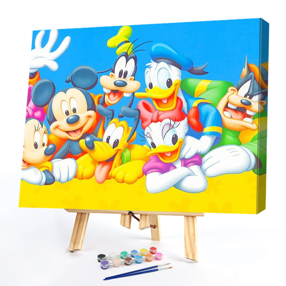 

50*40CM - Paint By Numbers - Cartoon Mouse, 501 Original
