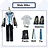 [Wetrose] In Stock Miku Cosplay Costume V2 01 Classic Female Male Fanart Vocaloid Anime Dress Kawaii Leather Latex Cos Wig Shoes Full Set
