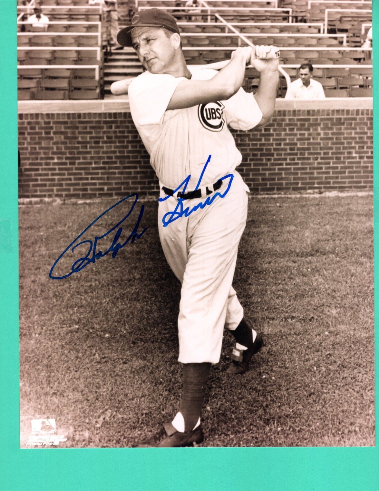 Ralph Kiner Baseball HOF Hand Signed Autograph 8x10 Photo Poster painting