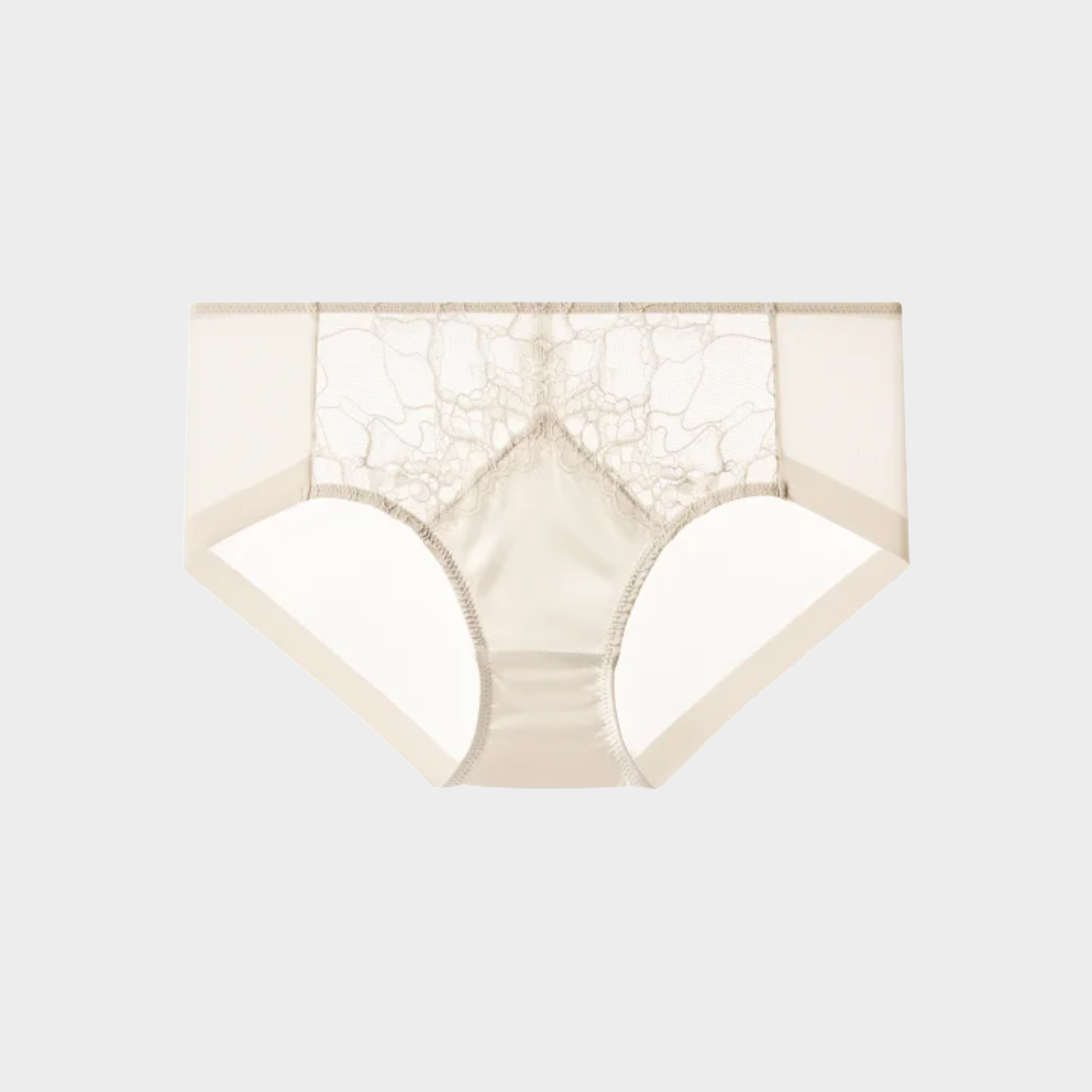 100% Silk Lace Briefs Panties REAL SILK LIFE