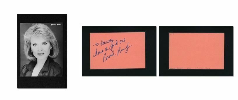 Brooke Bundy - Signed Autograph and Headshot Photo Poster painting set - Nightmare on Elm St. 3