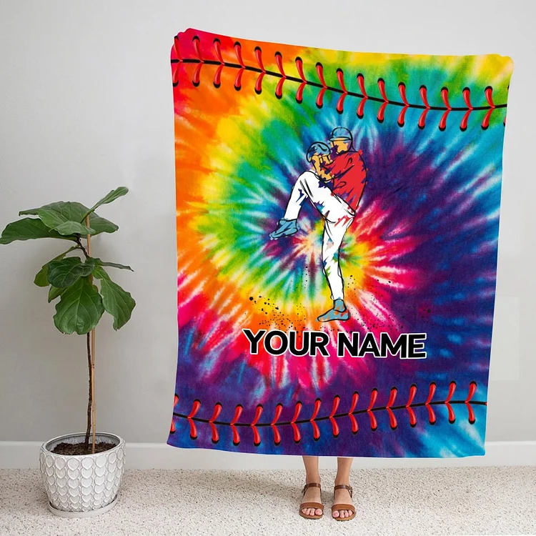 Personalized Baseball Blanket For Comfort & Unique|BKKid253