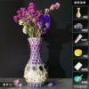 Wooden Vase Solid Mosaic Art Handmade Pasting Material Pack DIY Creative Decoration Kit