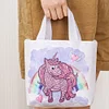 Diamond Painting Foldable Canvas Bag - Rainbow Horse