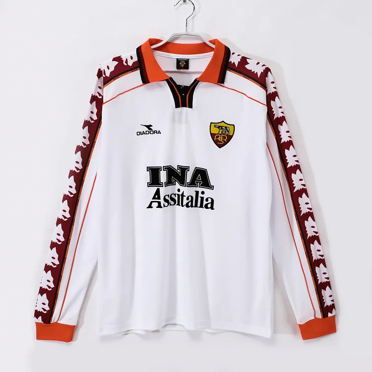 1998/99 Roma away long sleeve jersey