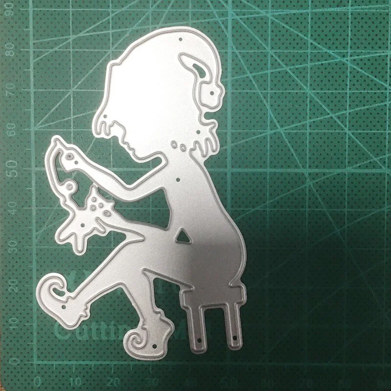 Christmas Elf Angel Metal Cutting Dies For 2020 New Stencils Dies Diy Scrapbooking Dies Embossing Paper Cards Making Craft Dies