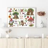 Magical House Of Gnomes-14CT Stamped Cross Stitch 59*44cm/23.23*17.32in tapestrymarket