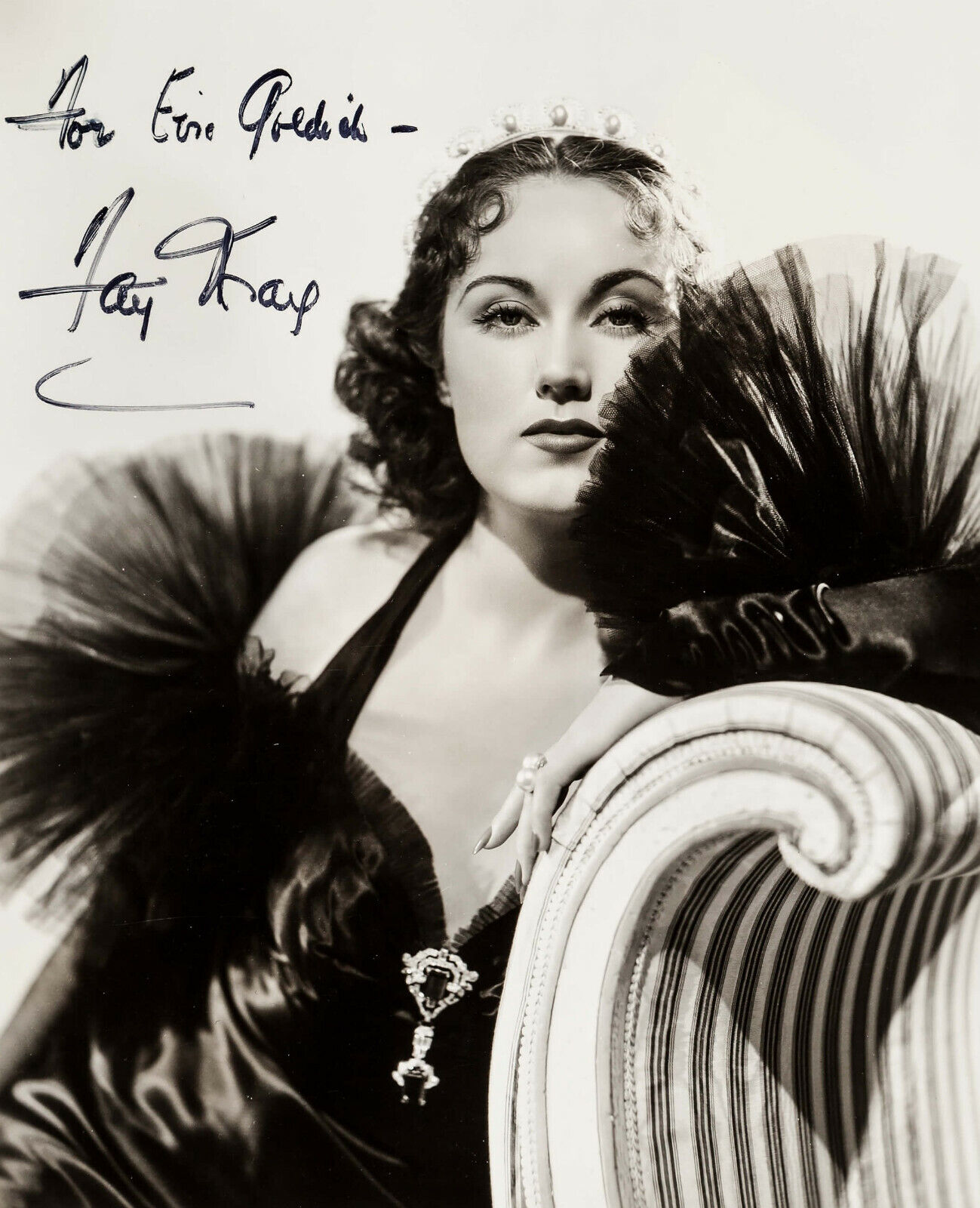 FAY WRAY Signed Photo Poster paintinggraph - Film Actress / 'King Kong' - Preprint