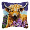 Animal-DIY Latch Hook Rug Pillowcase Kits 43*43cm