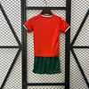2025 Portugal Home Football Shirt 1:1 Thai Quality Kids Size