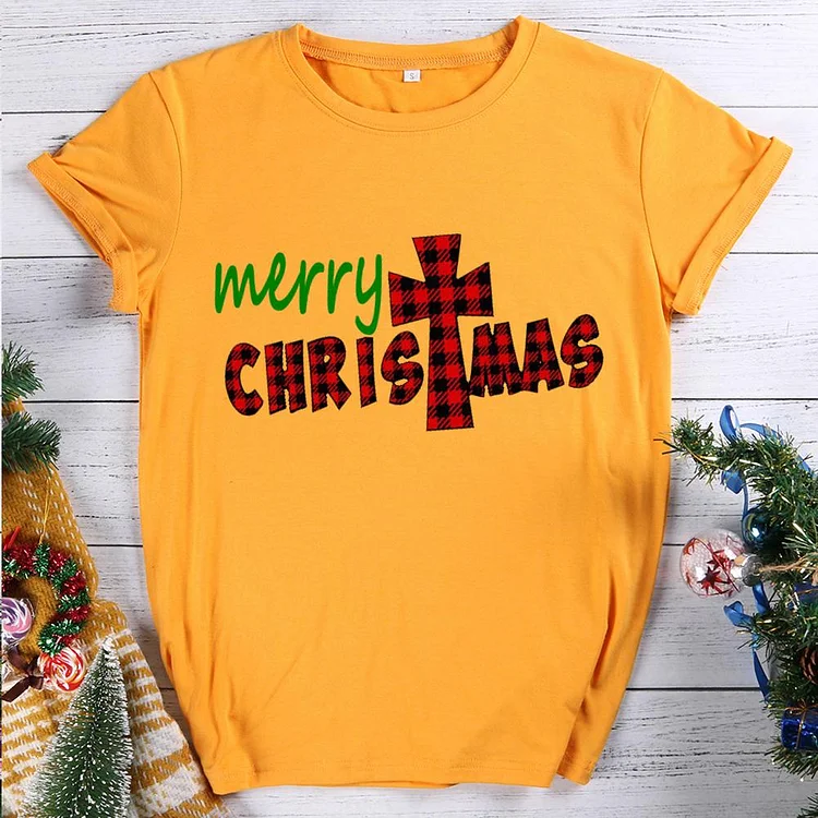 Marry Christmas T-shirt Tee -613173-Annaletters