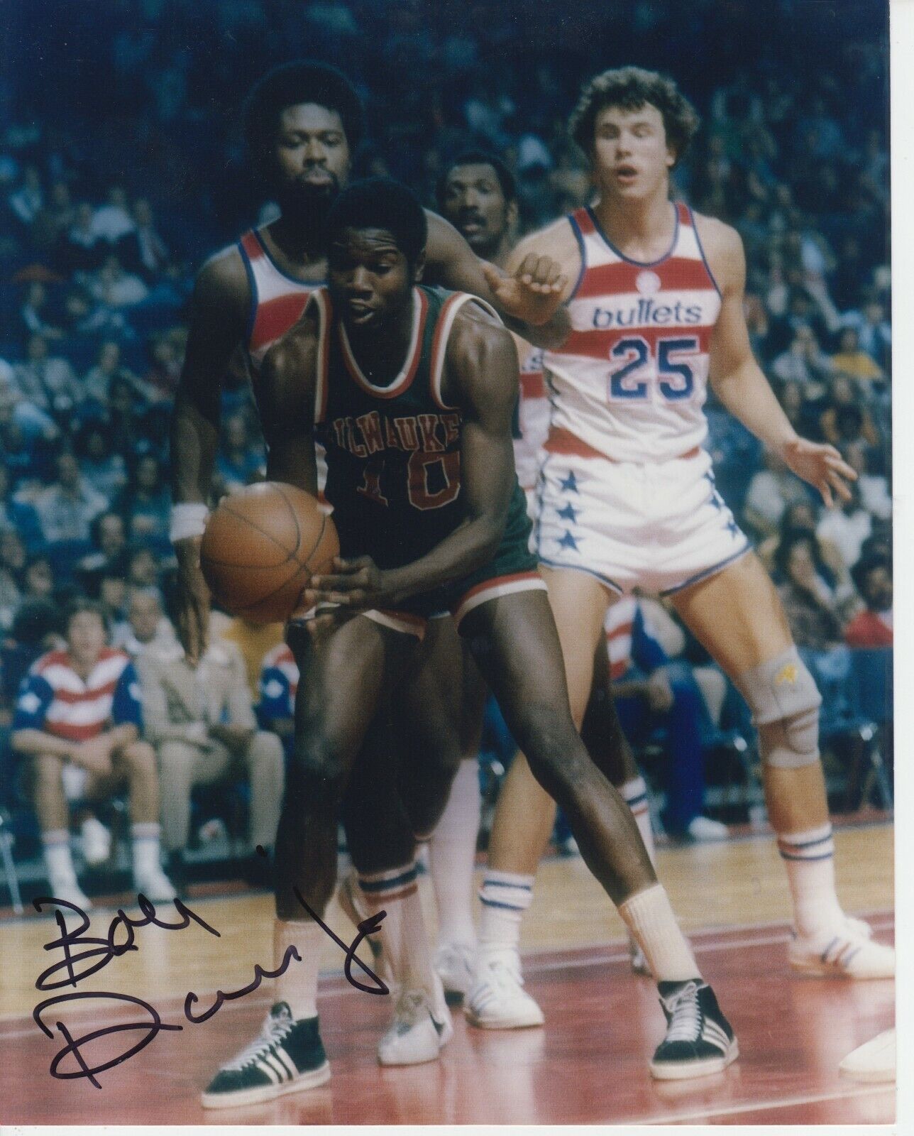 Bob Dandridge 8x10 Signed Photo Poster painting W/ COA Milwaukee Bucks #1