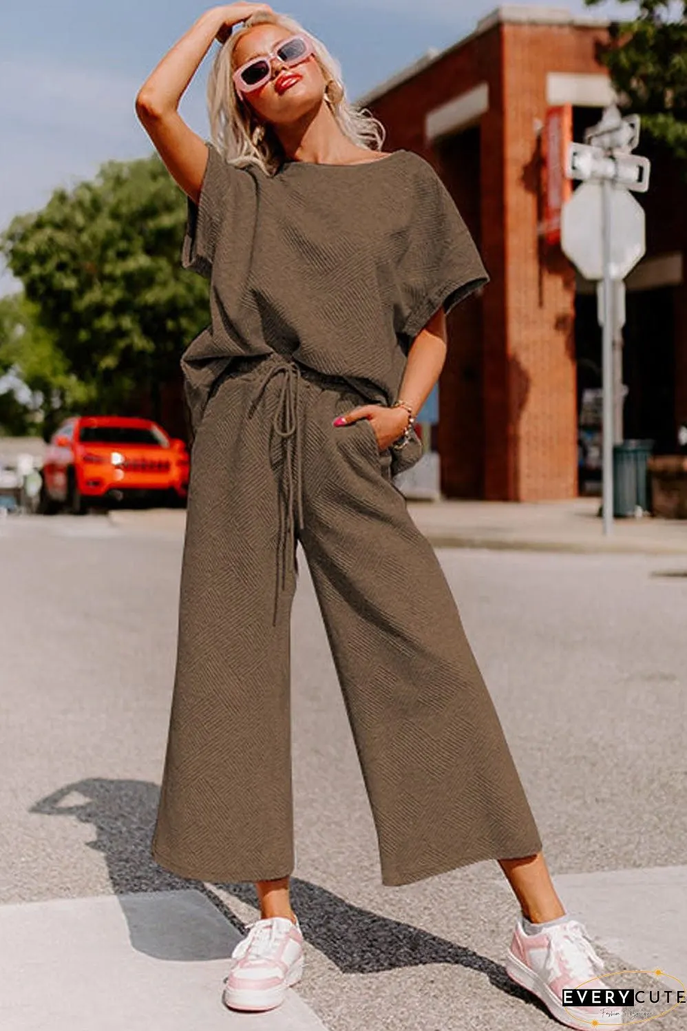 Modern Knit Jumpsuit Set for Women