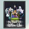 (Stamped/Counted) Disney Villains-11CT Cross Stitch 40*50cm