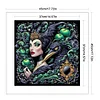 (Stamped/Counted) Maleficent Disney Villain-11CT/14CT Stamped Cross Stitch 45*45cm