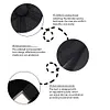 Sun Visor Hat Retractable Brim Mesh Baseball Cap Fishing Hat for Men and Women