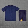 2025/2026 Barcelona Pre-Match Training Dark Blue Shirt+Shorts 1:1 Thai Quality