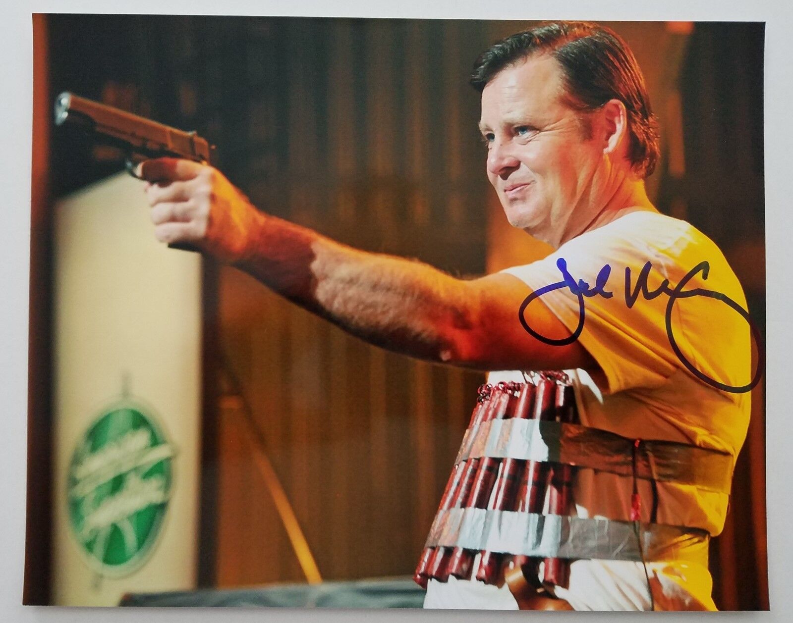 Joel Murray Signed God Bless America 8x10 Photo Poster painting Mad Men Sketch Comedian RAD