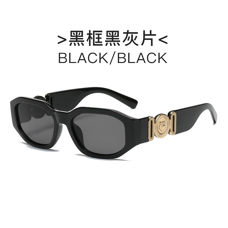2024 New Small Square Box Sunglasses Trendy Head Polygon Glasses  Personalized Street Shot Sunglasses