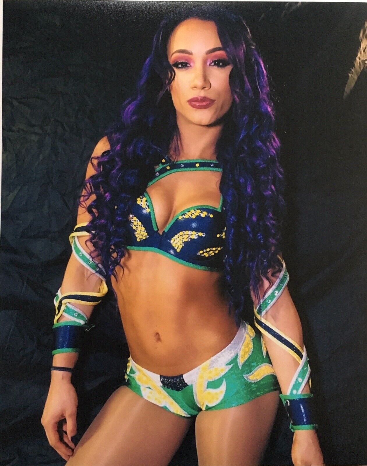 Sasha Banks 8x10 Photo Poster painting Print Sexy Hot Diva 8x10 WWE NXT AEW WCW TNA ROH