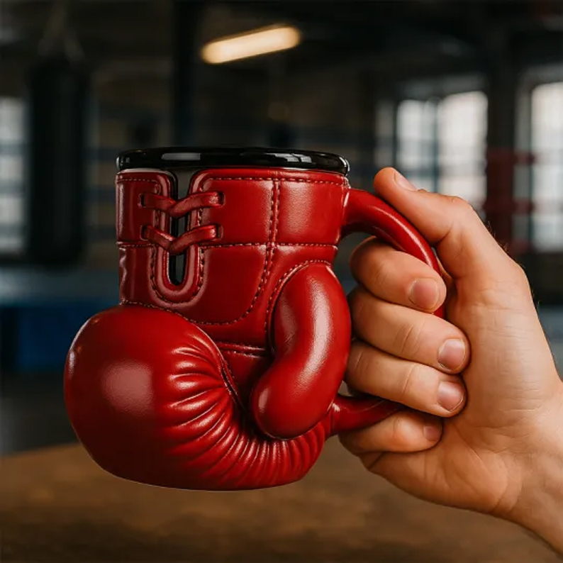 Boxing Glove Mug – Drink Like a Fighter