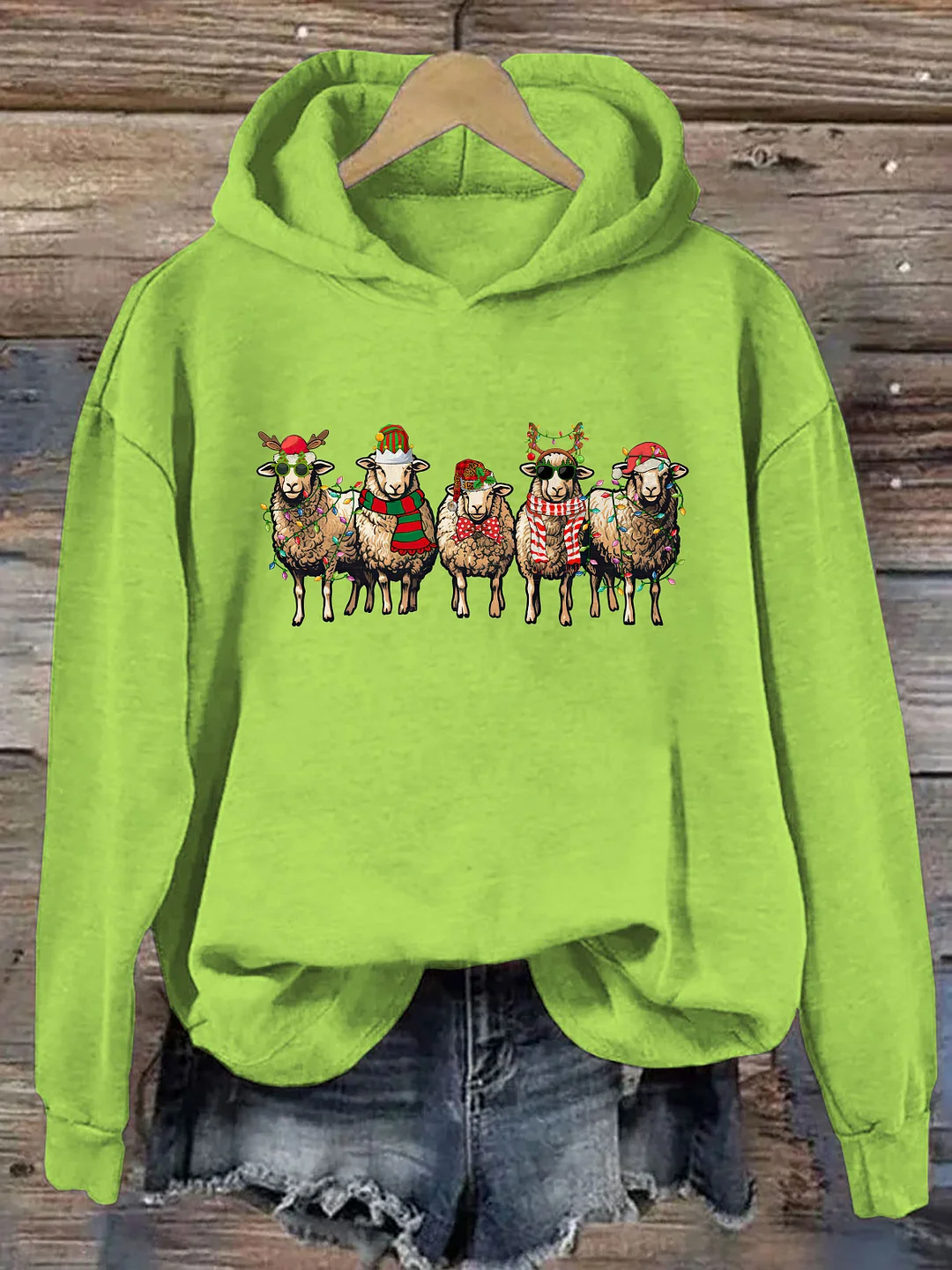Sheep Christmas Hoodie