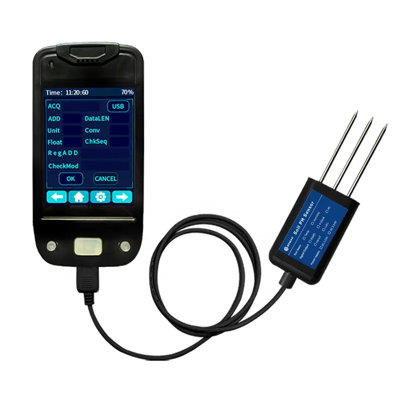 Soil Scanner handheld soil analyzer soil sensor 7 in 1 soil moisture sensor with ...