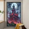 Bat Castle-11CT Stamped Cross Stitch 40*70cm/15.75*27.56in(Big Size) tapestrymarket