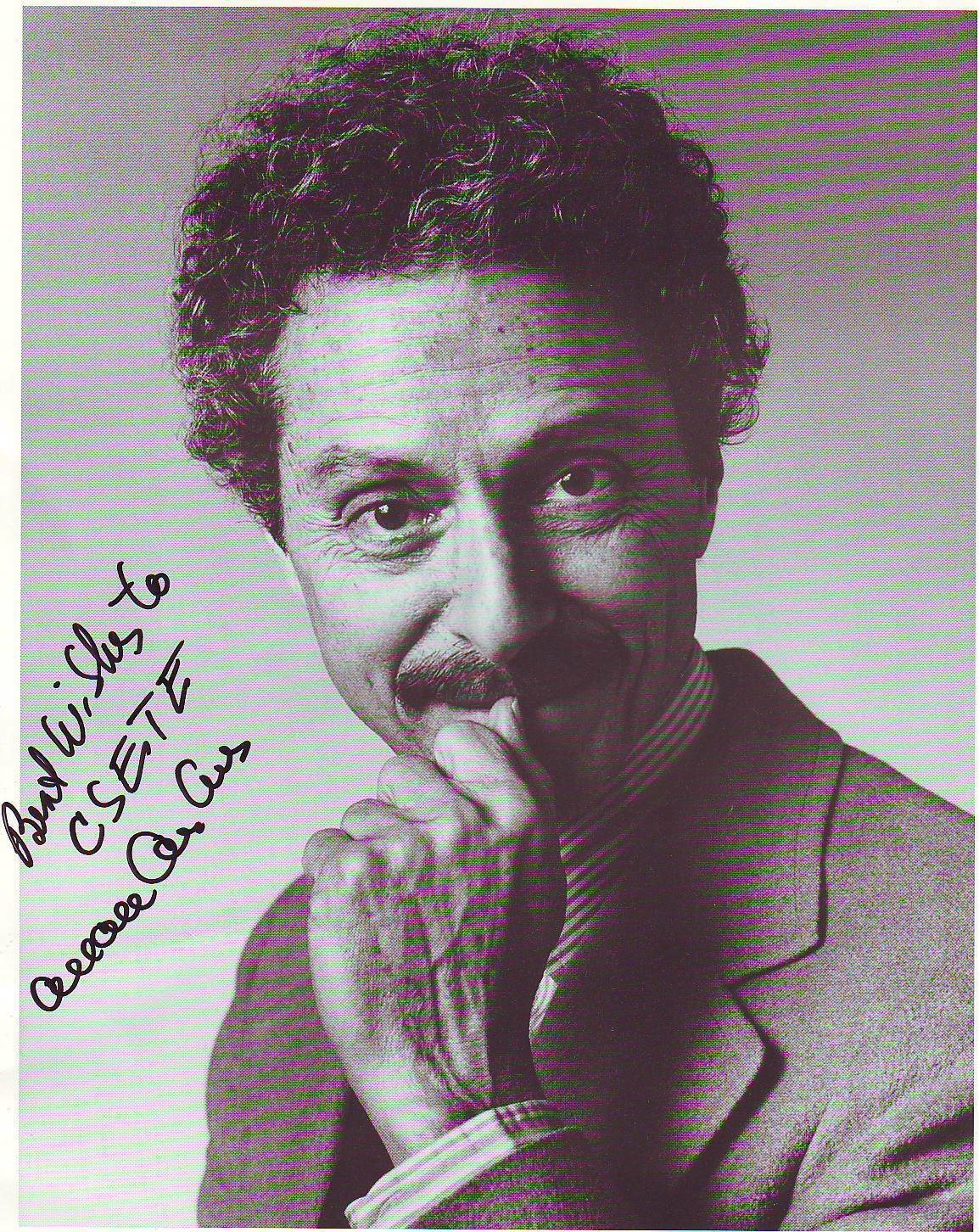 ALLAN ARBUS (20x25 cm) Original Autographed Photo Poster painting