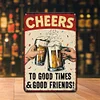Cheers  - Vintage Metal Signs(8*12Inch) - Bar
