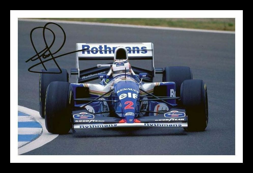 Nigel Mansell Autograph Signed & Framed Photo Poster painting