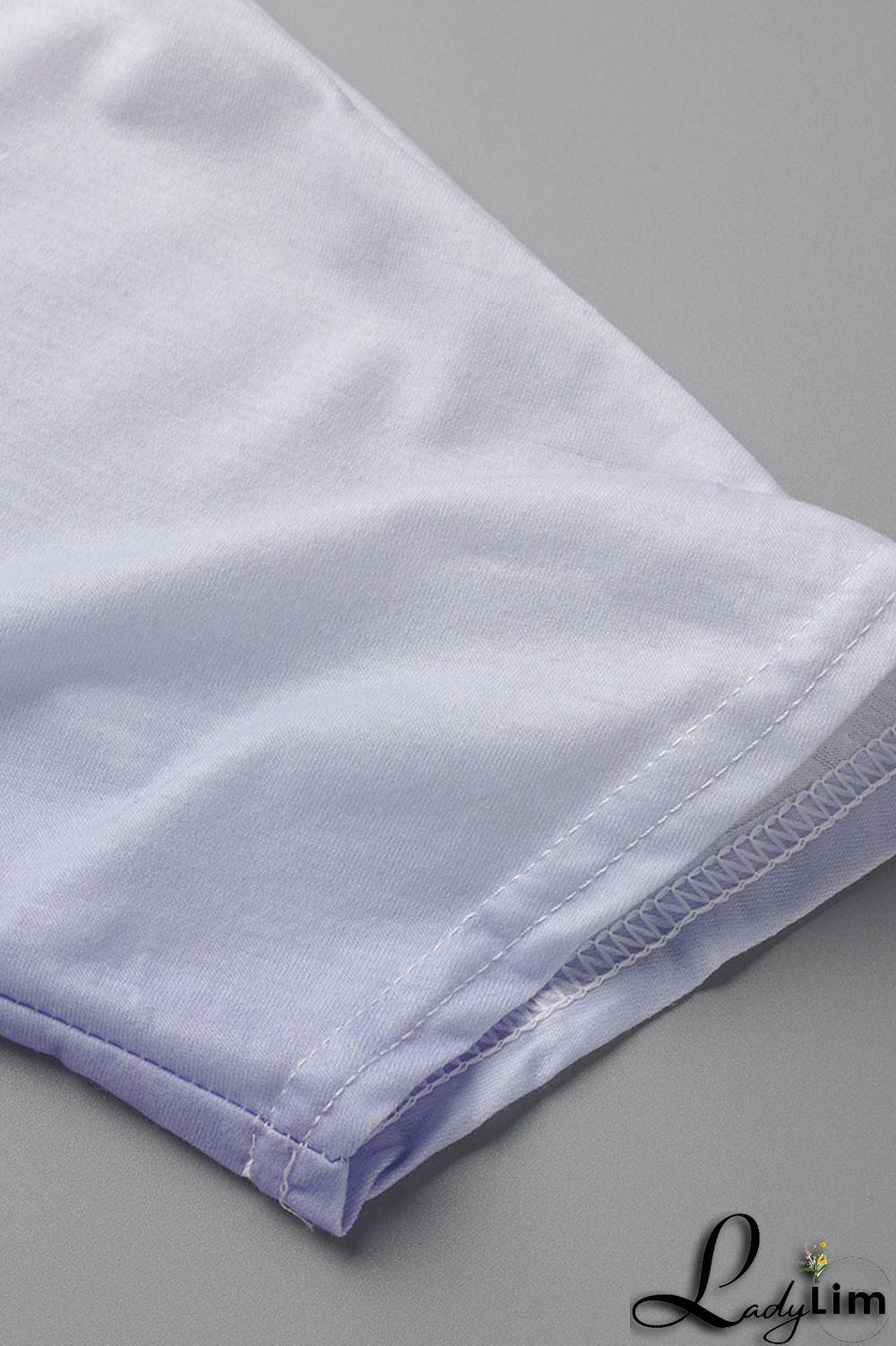 Black Casual Gradual Change Print Patchwork Slit V Neck Half Sleeve Two Pieces